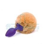 COLA DE CONEJO SILICONA SMALL BEIGE