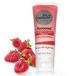 GEL ÍNTIMO FLAVORED FLY NIGHT COMESTIBLE SABOR Y AROMA A FRESAS 70ml