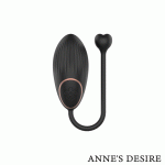 HUEVO CONTROL REMOTO CON RELOJ WATCHME NEGRO ANNE´S DESIRE